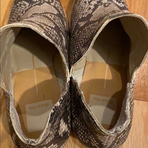 Dolce Vita Kadey Stella Snakeskin Embossed bootie - Picture 15 of 15